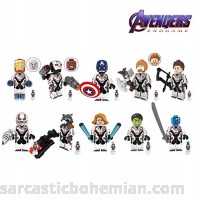 10 PCS Avengers End Game Quantum Suit Character with Micro Figures Building Blocks Kids Gift Toys  B07PV23VR8